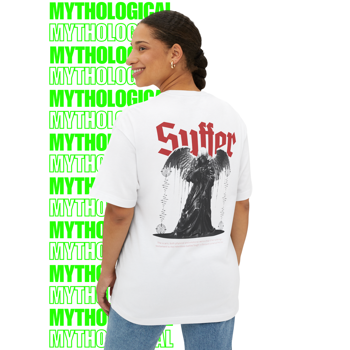 Suffer – Oversized T-Shirt (Back Print)
