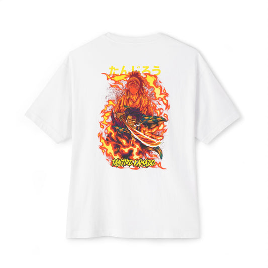 Tanjiro Flame of Determination Oversized T-Shirt