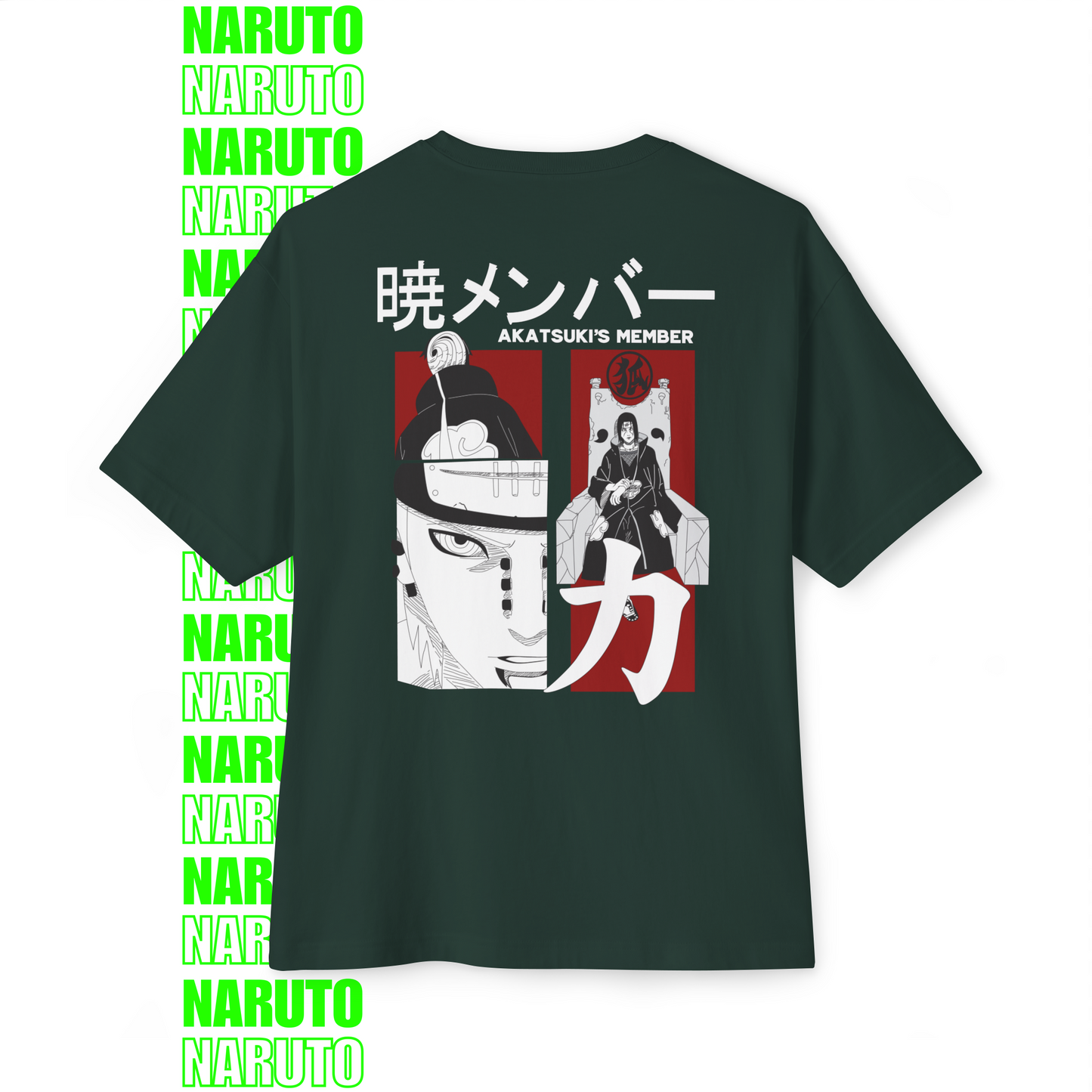 Legends of Akatsuki – Oversized T-Shirt (Back Print)