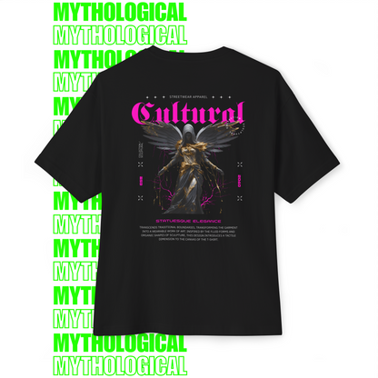 Statuesque Elegance Mythology – Oversized T-Shirt (Back Print)