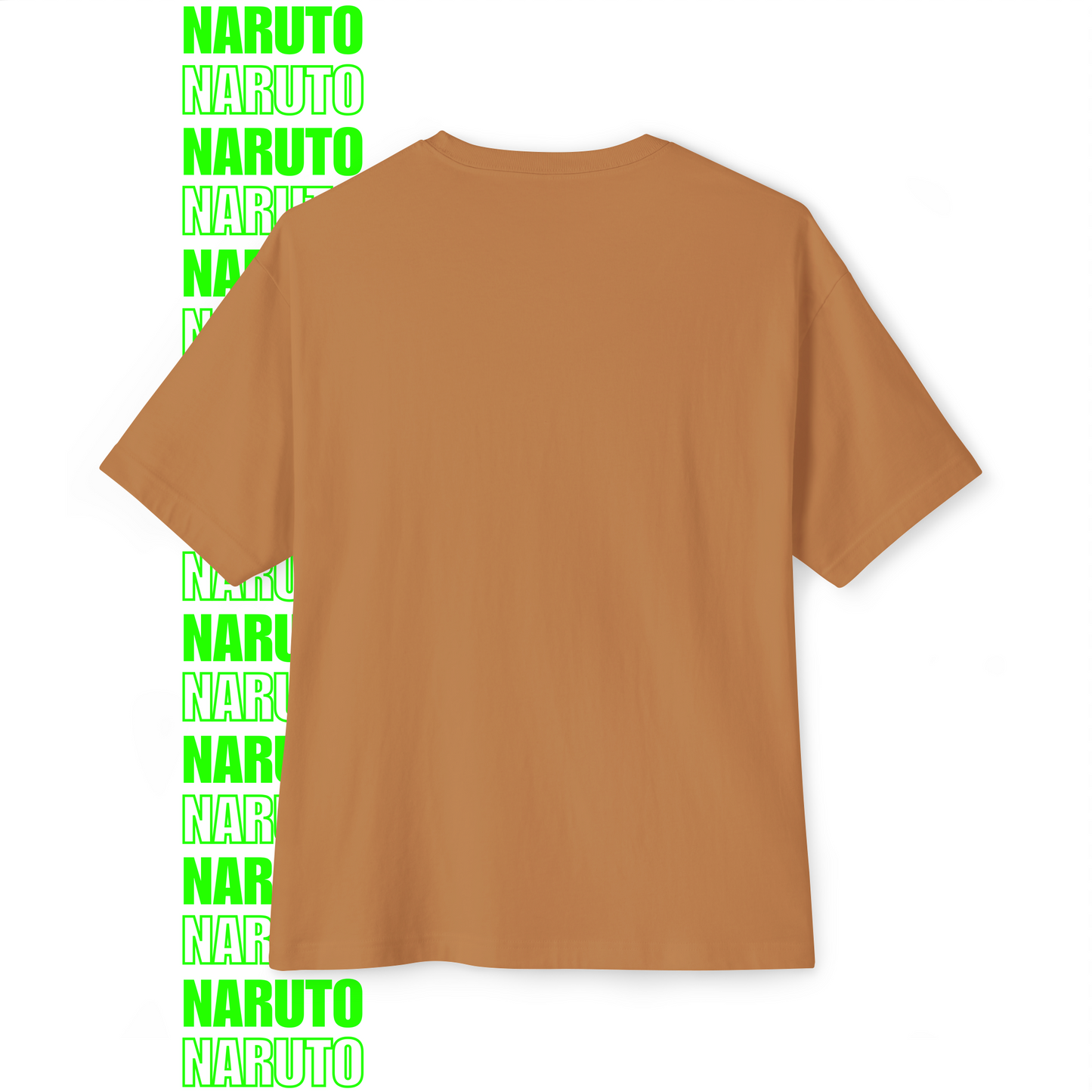 Naruto Red Seal Chakra Oversized T-Shirt (Front Print)