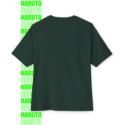 Naruto Red Seal Chakra Oversized T-Shirt (Front Print)