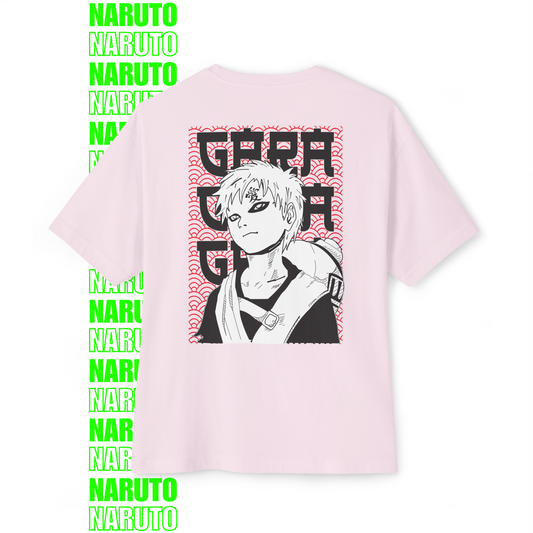 Gaara’s Wrath – Oversized T-Shirt (Back Print)