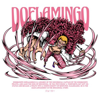 Doflamingo Legendary Oversized T-Shirt