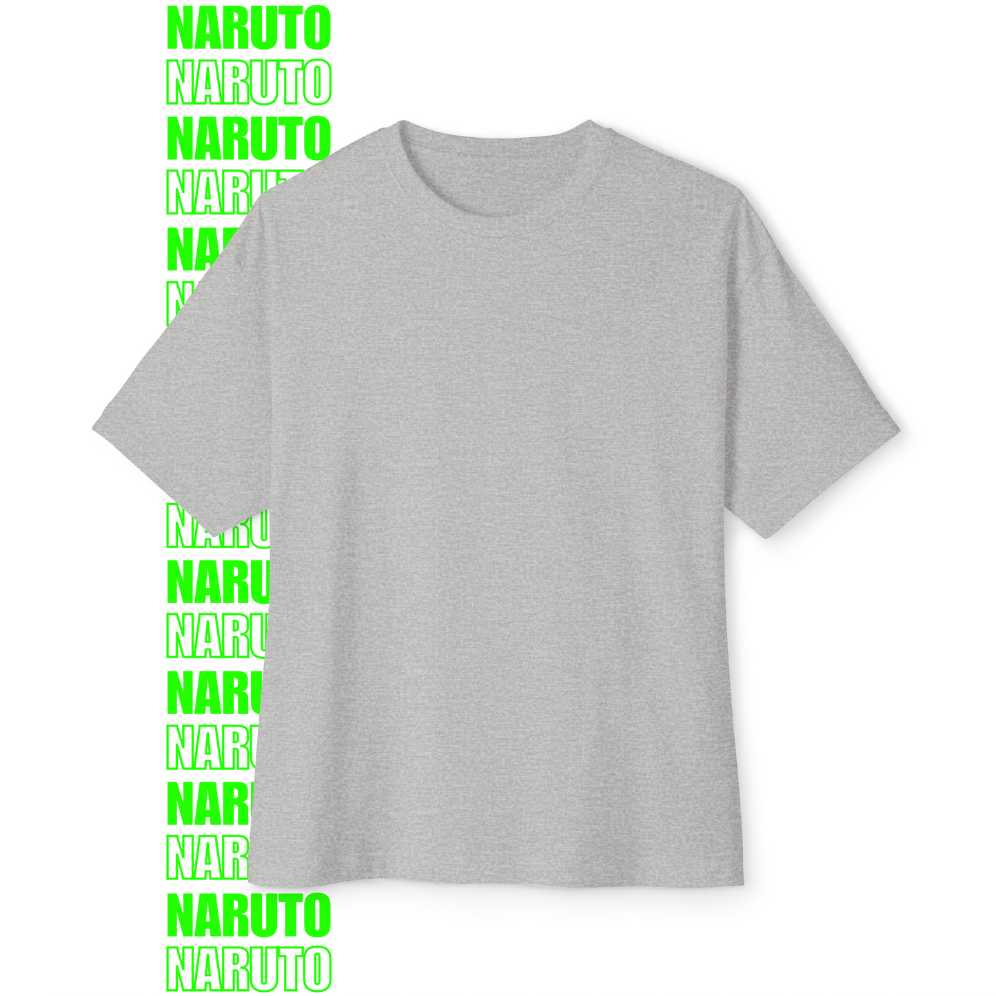 Naruto Manga Showdown Oversized T-Shirt (Back Print)