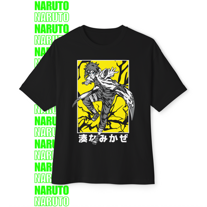 Minato Cold Wind – Oversized T-Shirt (Front Print)