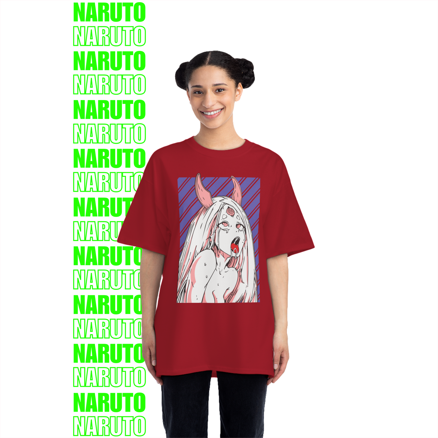 Kaguya Lunar Reign – Oversized T-Shirt (Front Print)