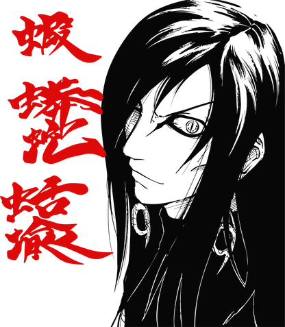 Orochimaru Serpent Spell – Oversized T-Shirt (Back Print)