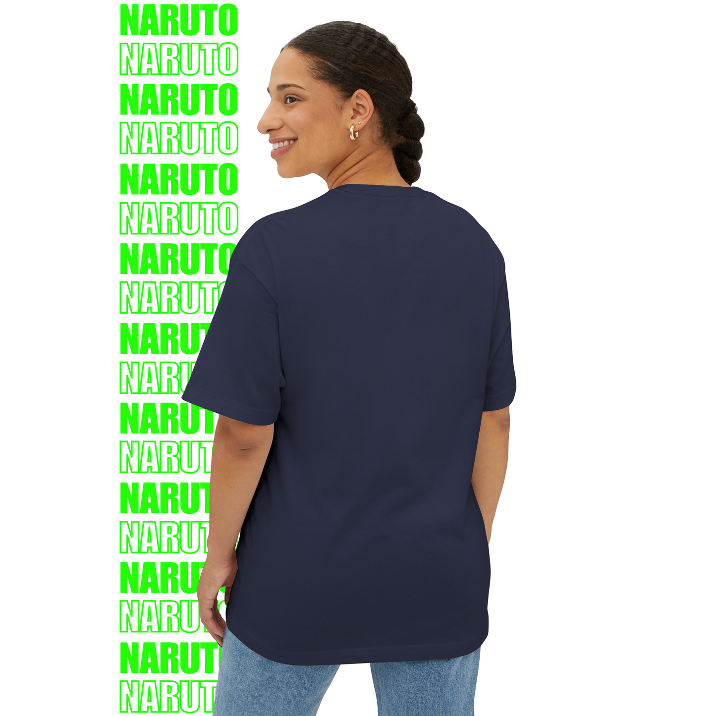 Minato Cold Wind – Oversized T-Shirt (Front Print)