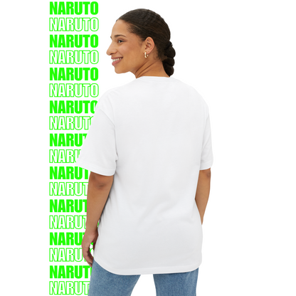 Naruto Red Seal Chakra Oversized T-Shirt (Front Print)