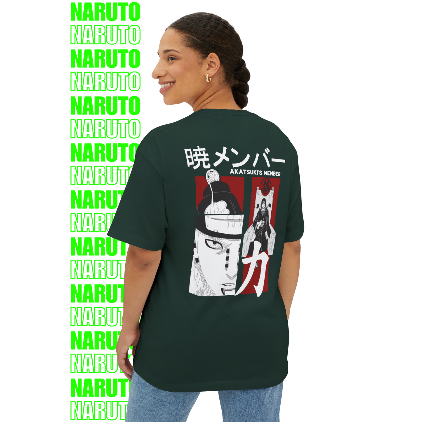 Legends of Akatsuki – Oversized T-Shirt (Back Print)
