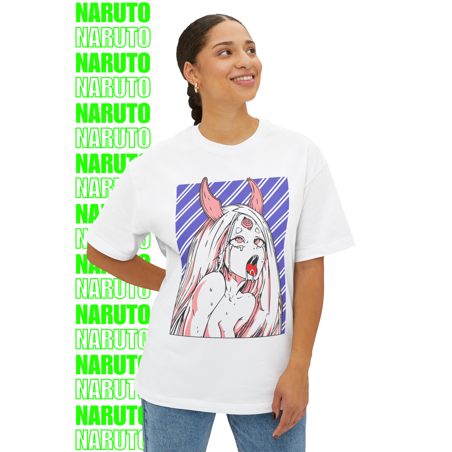 Kaguya Lunar Reign – Oversized T-Shirt (Front Print)