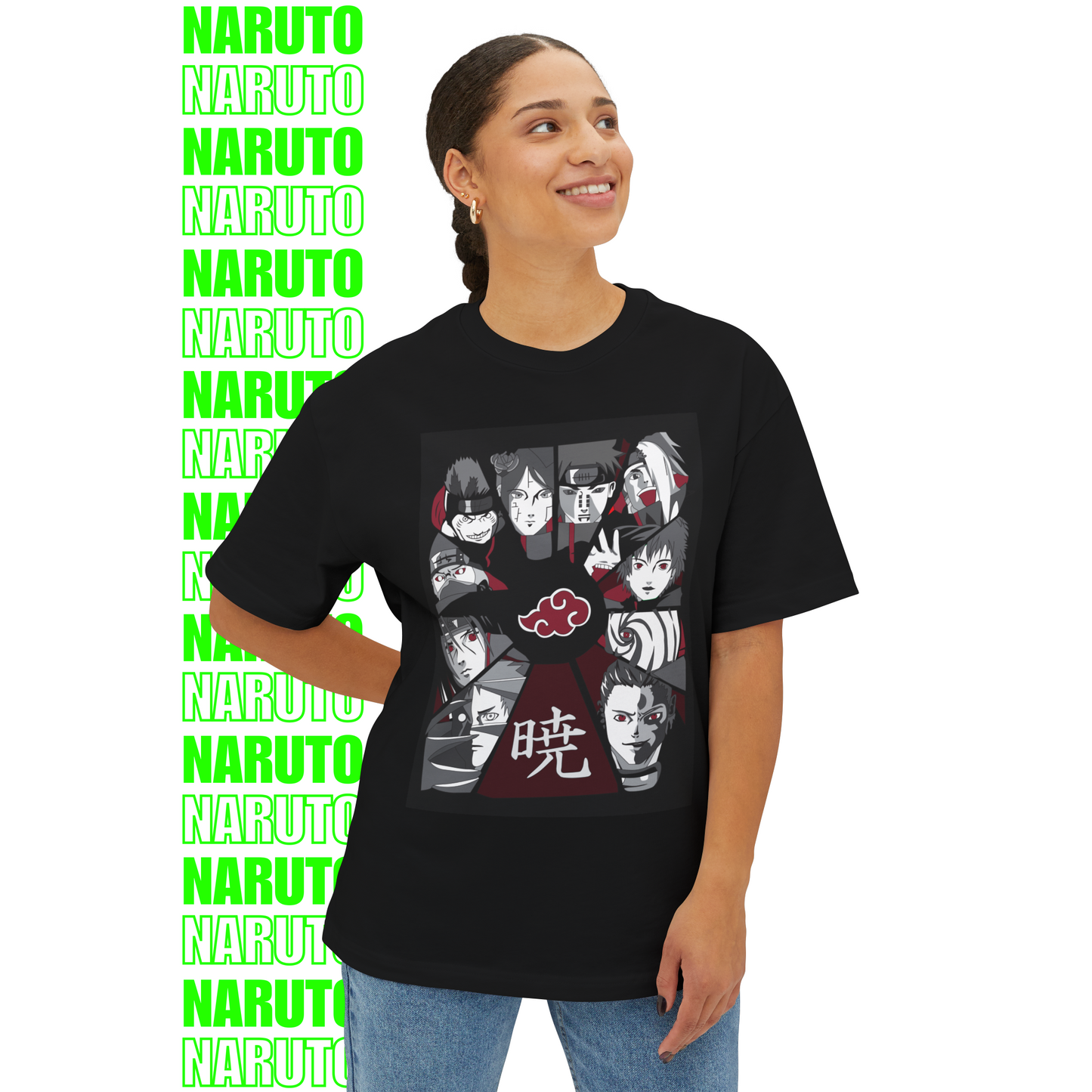 Akatsuki Reign – Oversized T-Shirt (Front Print)