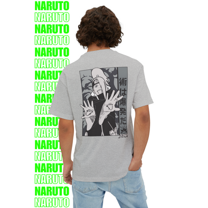 Naruto Manga Showdown Oversized T-Shirt (Back Print)