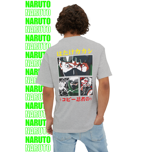 Kakashi Copy Ninja – Oversized T-Shirt (Back Print)