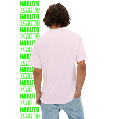 Naruto Red Seal Chakra Oversized T-Shirt (Front Print)