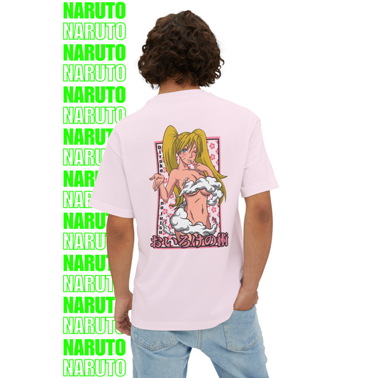 Naruto Sexy Jutsu Oversized T-Shirt (Back Print)