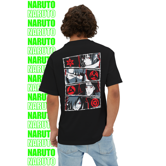 Sharingan Legacy – Oversized T-Shirt (Front Print)