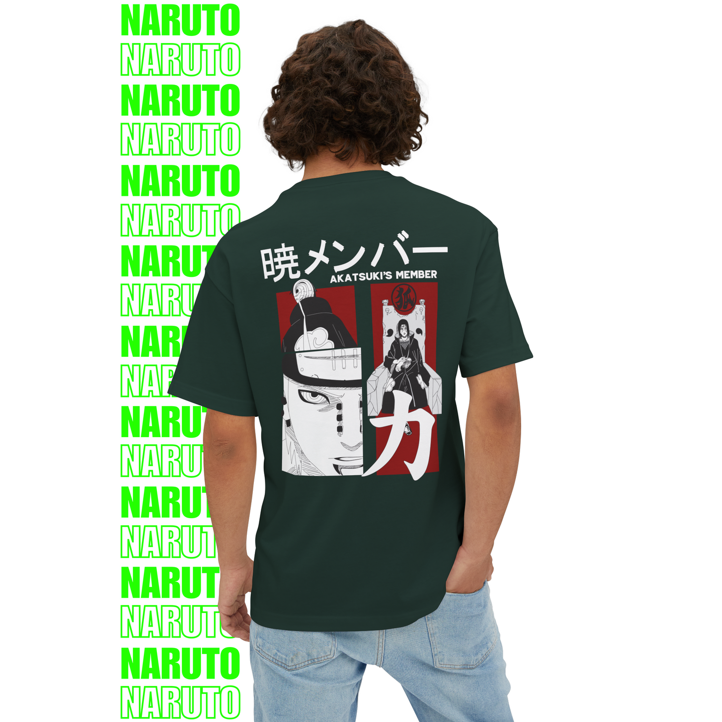 Legends of Akatsuki – Oversized T-Shirt (Back Print)