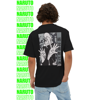 Naruto Manga Showdown Oversized T-Shirt (Back Print)