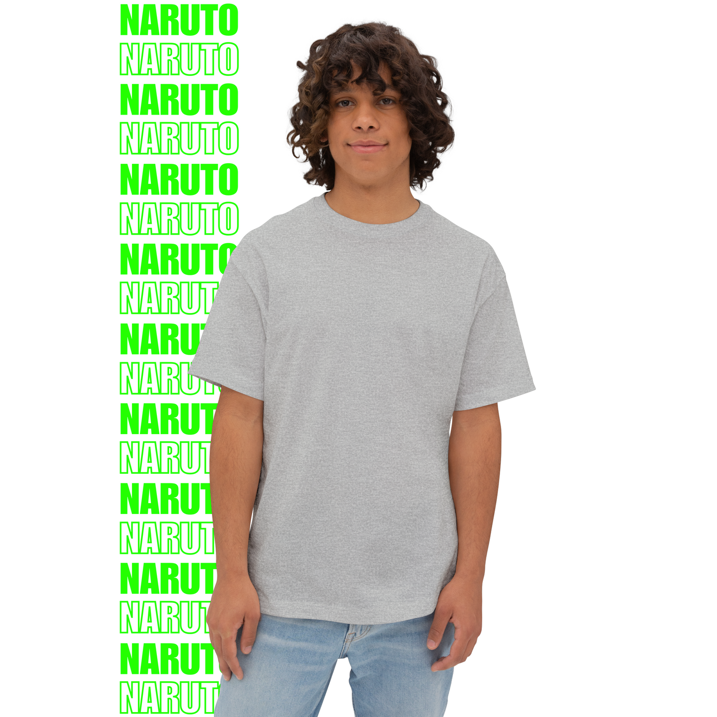 Gaara Sand Storm Oversized T-Shirt (Back Print)
