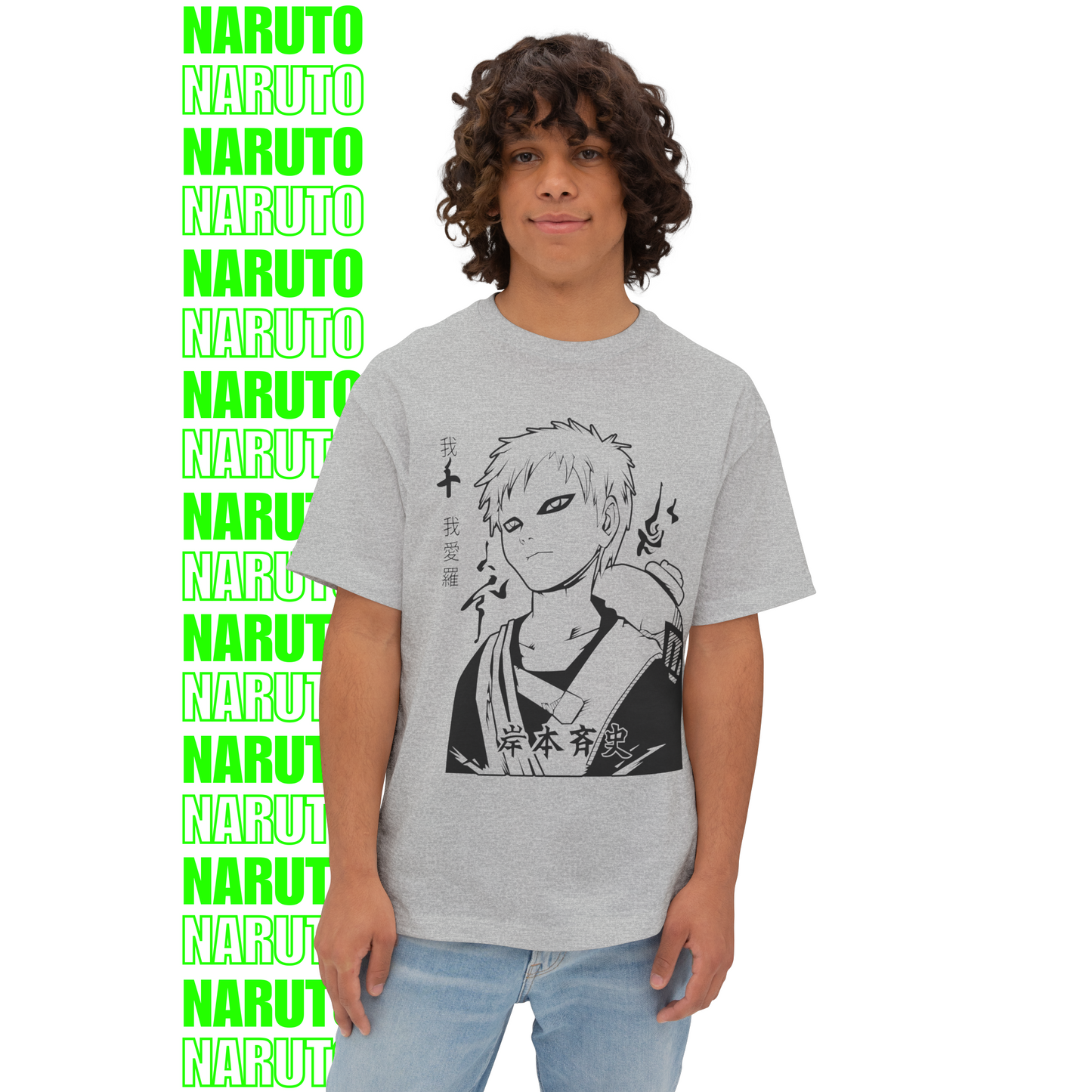 Desert Silence – Oversized T-Shirt (Front Print)