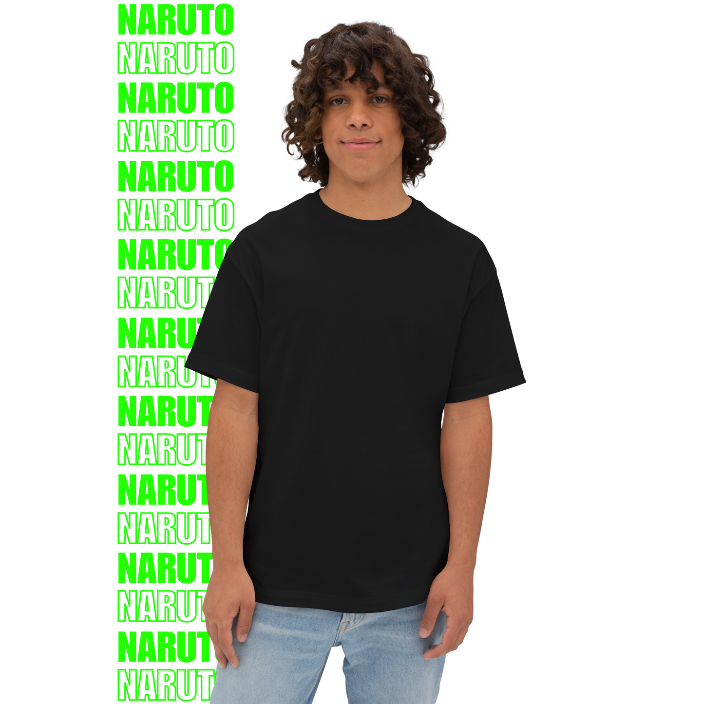 Naruto Sexy Jutsu Oversized T-Shirt (Back Print)