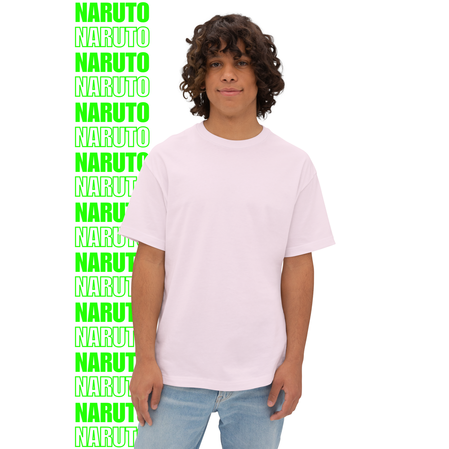 Naruto Sexy Jutsu Oversized T-Shirt (Back Print)
