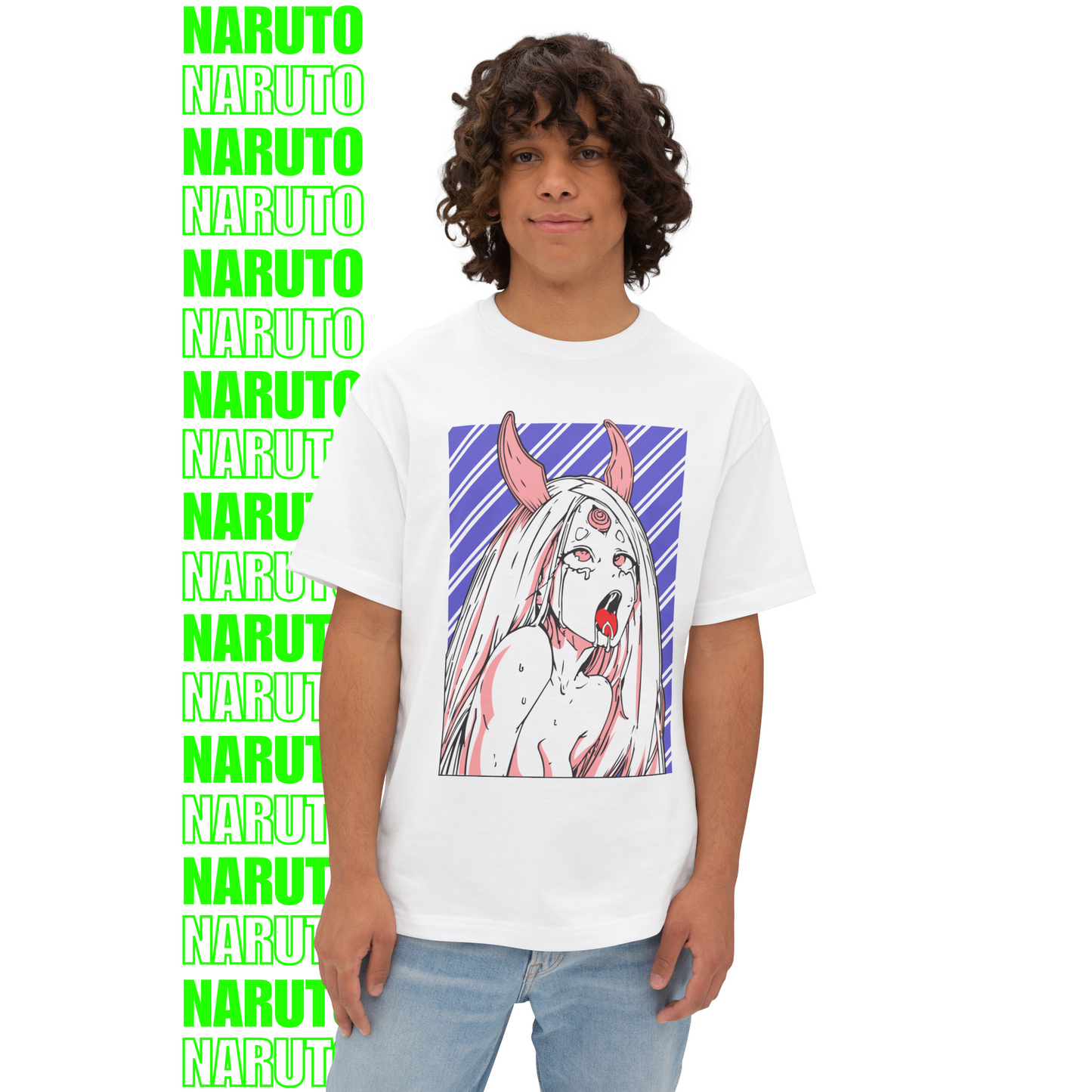 Kaguya Lunar Reign – Oversized T-Shirt (Front Print)