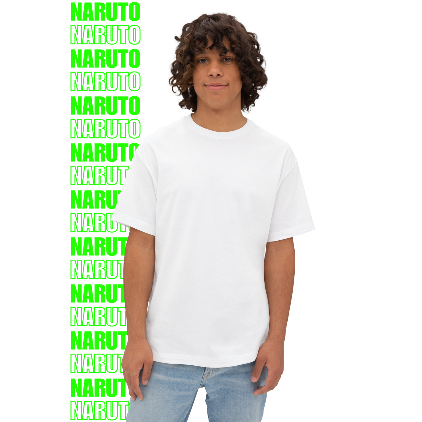 Naruto Sexy Jutsu Oversized T-Shirt (Back Print)
