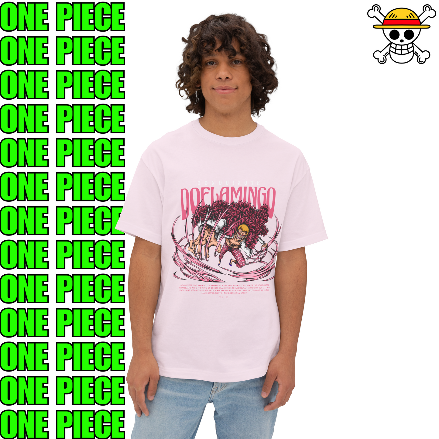 Doflamingo Legendary Oversized T-Shirt